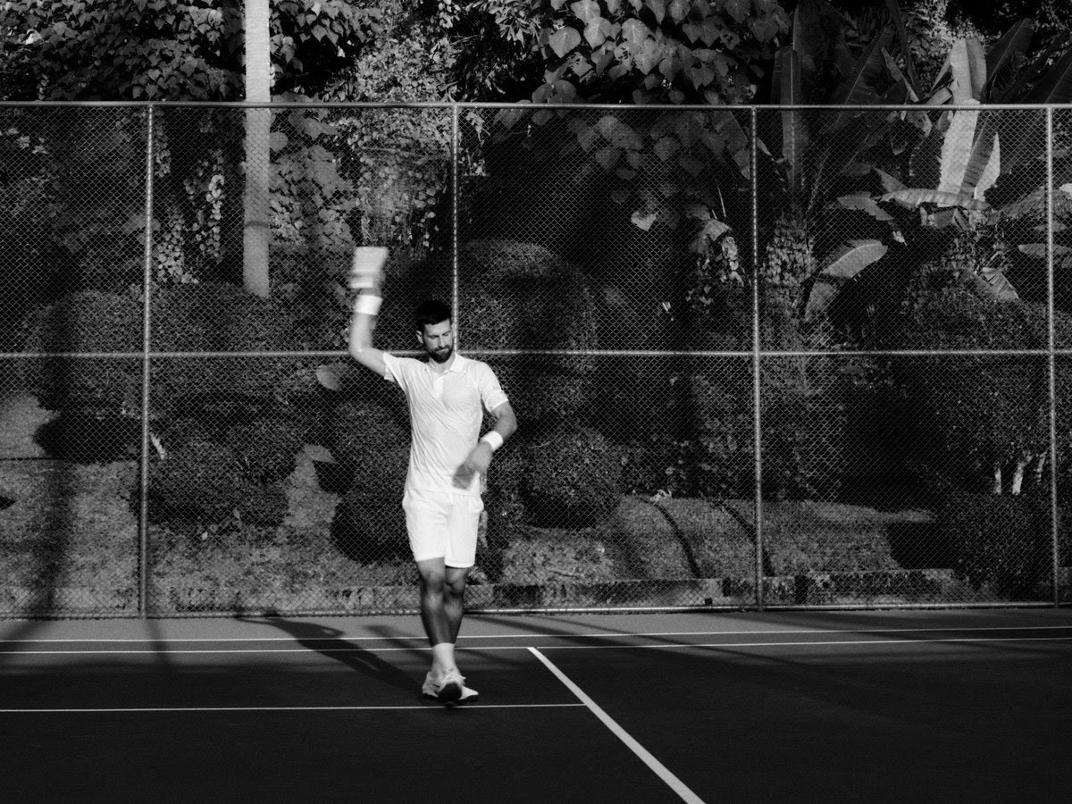 Novak Djokovic la Amanyara