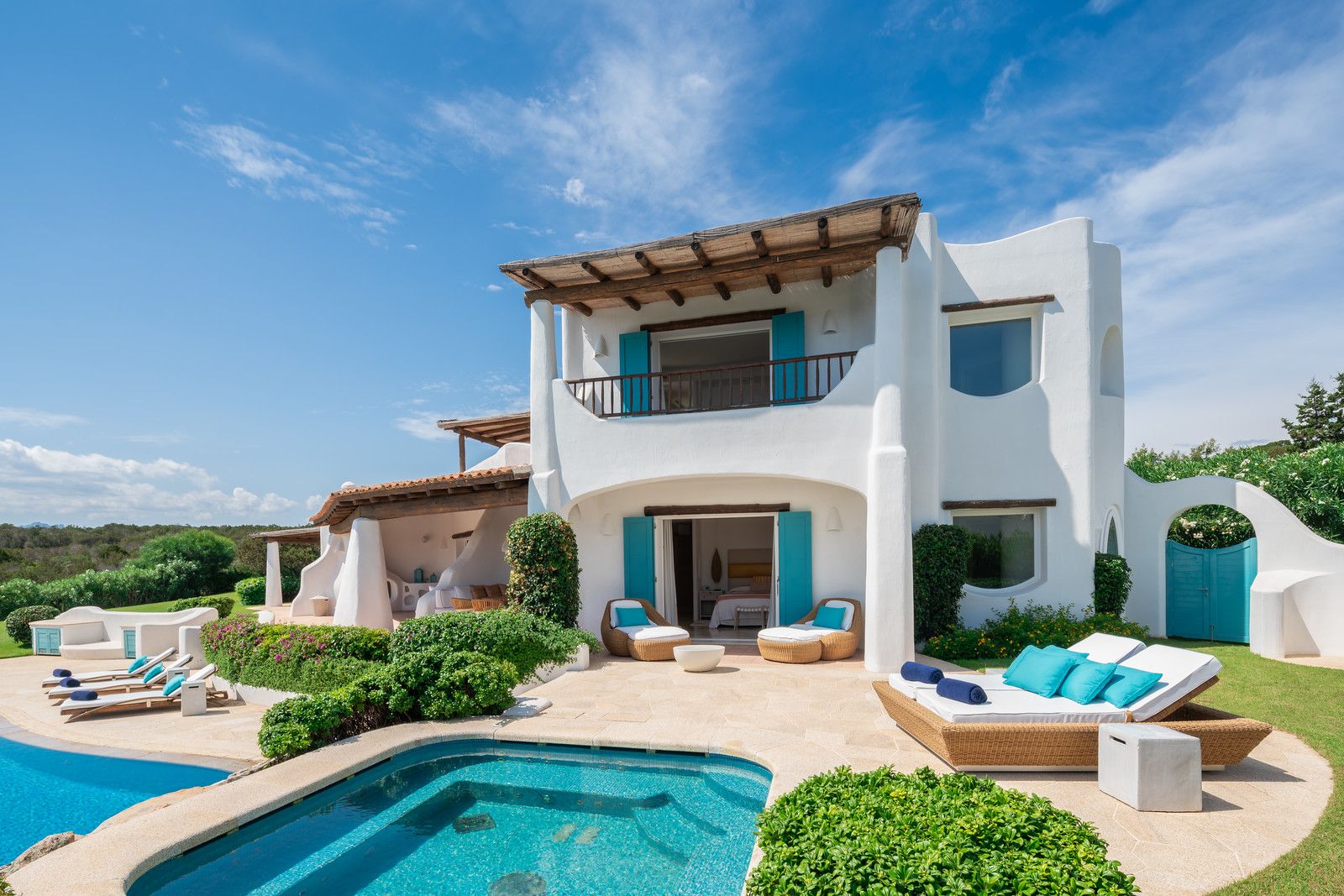 Hotel Romazzino villa with pool