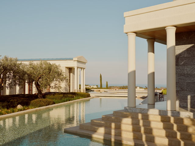 Amanzoe resort in Greece