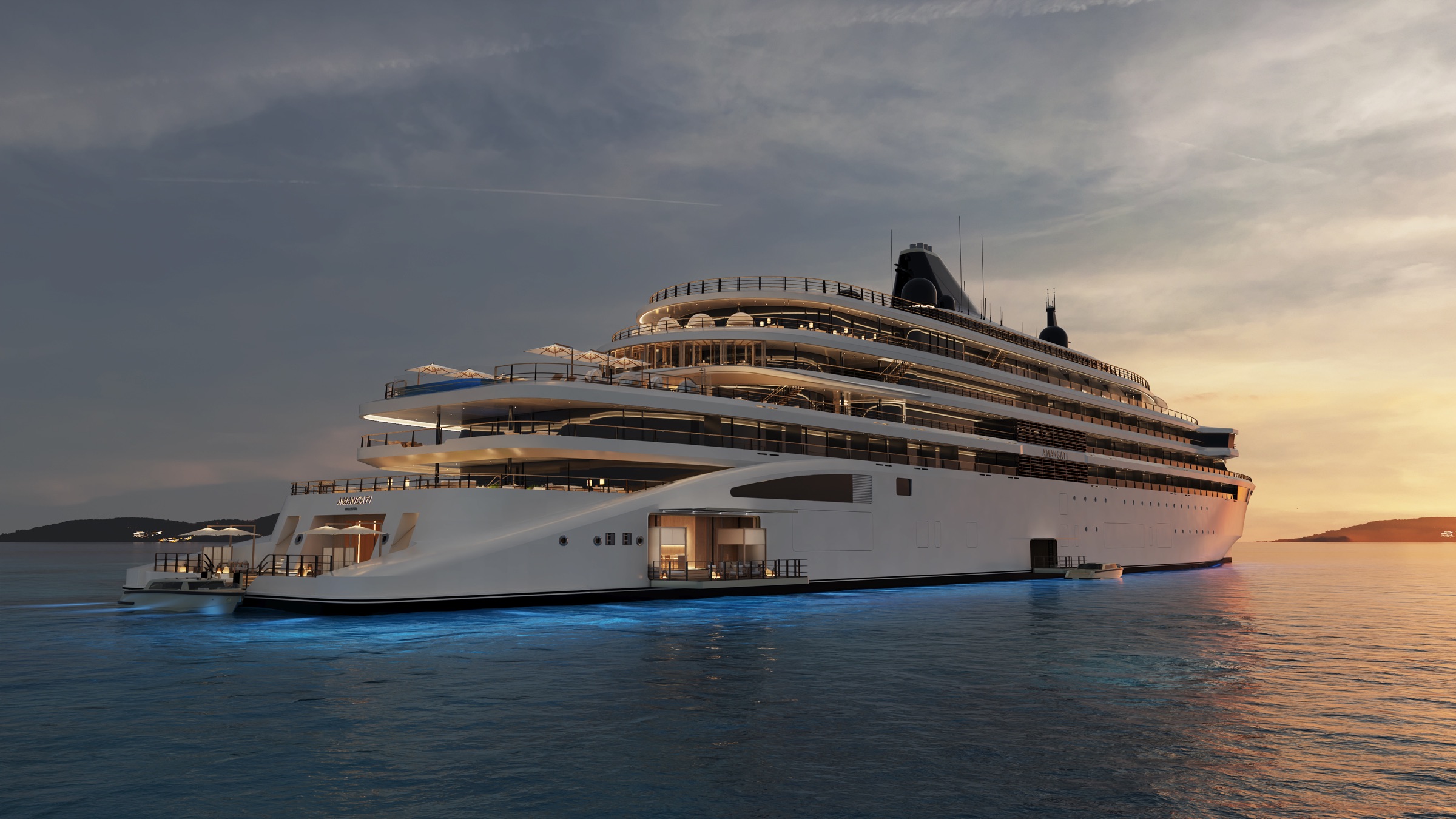 Amangati Aman at Sea — exterior deck view