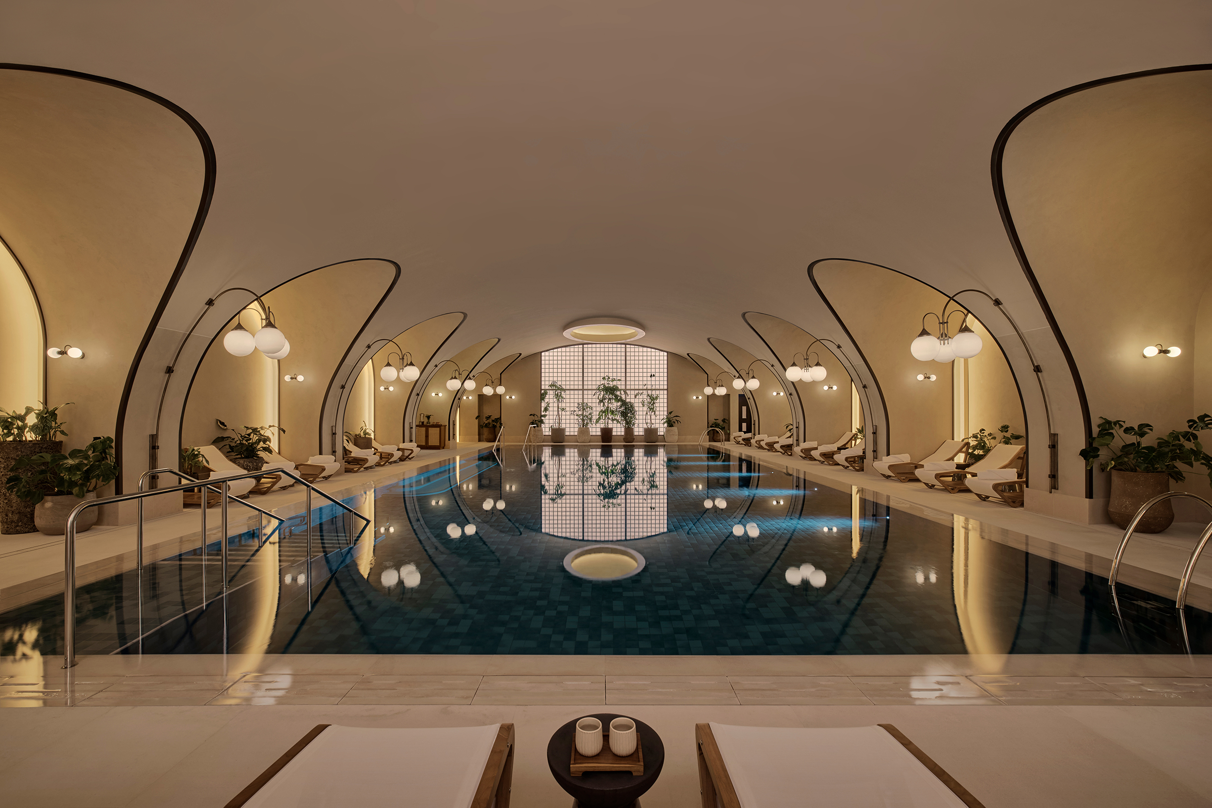 Six Senses London pool at the spa