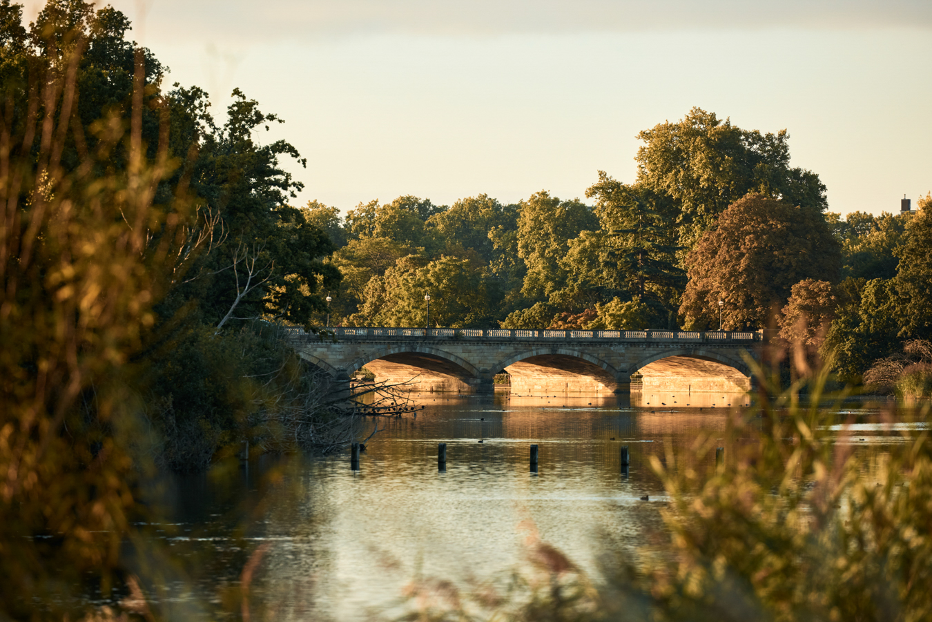 Hyde Park Serpentine Bridge near Six Senses London