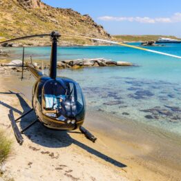 Transferuri cu elicopterul în Marea Egee